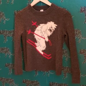 Abominable snowman sweater